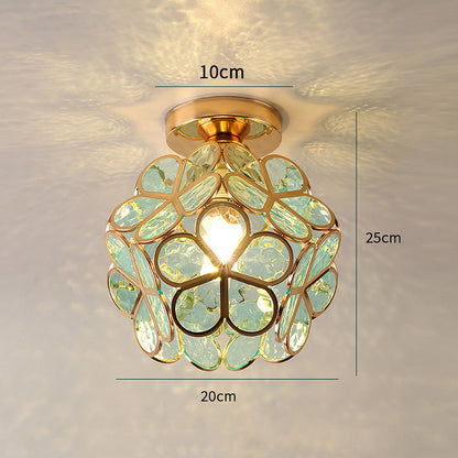 Flora – Auffällige Blumen-Deckenleuchte mit elegantem Design