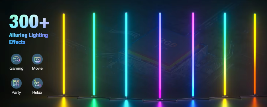 Dream – Intelligente RGB-Stehlampe mit Musiksynchronisation und App-Steuerung