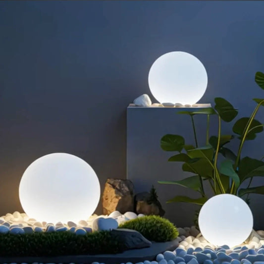 LED-Gartenkugel für Draußen mit 16 Farben und Fernbedienung – Dekorative Gartenbeleuchtung