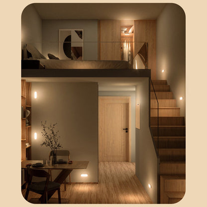 Moderne Wandleuchte mit Bewegungsmelder – USB-aufladbar, intelligentes Licht