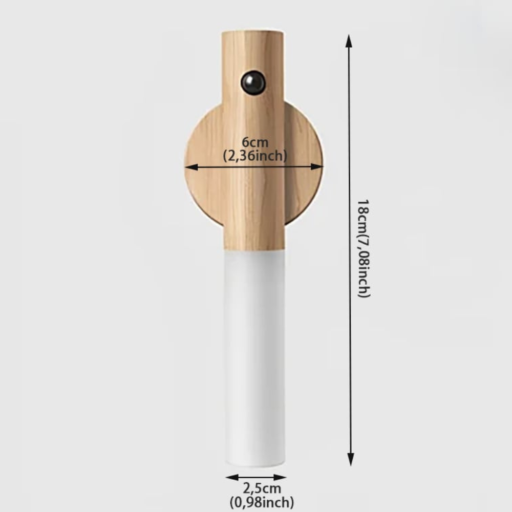 Intelligente kabellose Lampe mit Bewegungssensor und USB-Ladefunktion