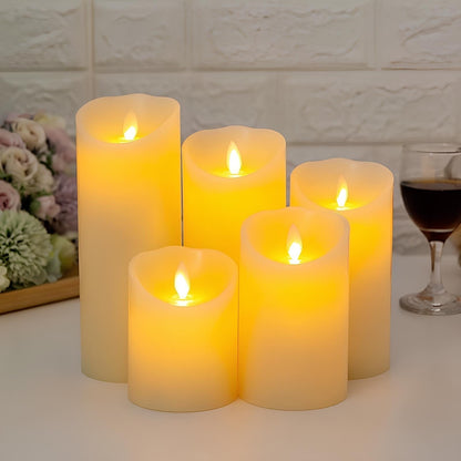 Autumn – Flammenlose Kerze mit stimmungsvollem Licht für eine warme Atmosphäre