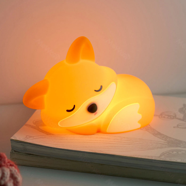Foxy – Fuchs-Nachtlampe mit LED und Tipp-Funktion