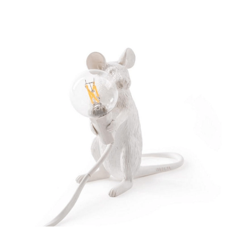 Kreative Maus-Schreibtischlampe mit künstlerischem Design und LED-Beleuchtung – ideal für verspielte Räume