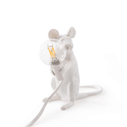 Kreative Maus-Schreibtischlampe mit künstlerischem Design und LED-Beleuchtung – ideal für verspielte Räume