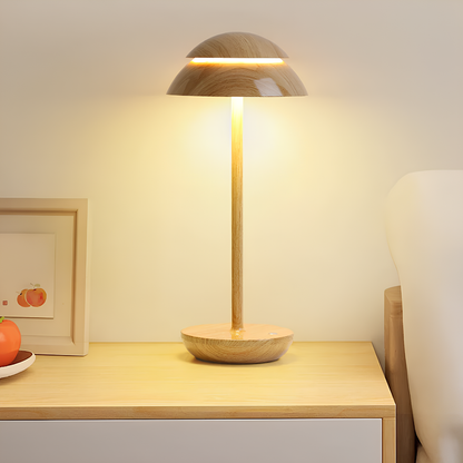Stilvolle Aluminium-Tischlampe mit Dimmfunktion