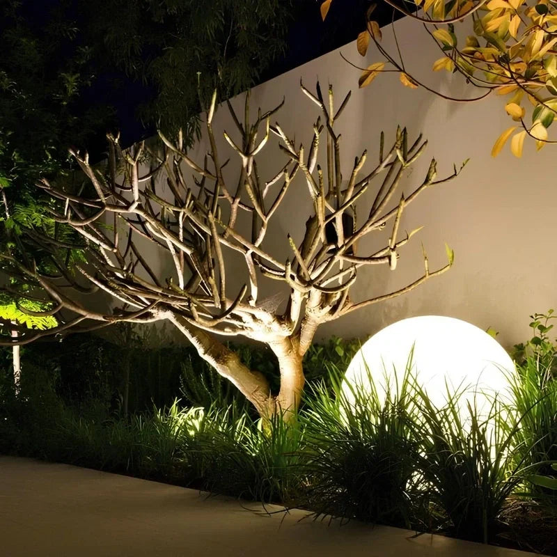 LED-Gartenkugel für Draußen mit 16 Farben und Fernbedienung – Dekorative Gartenbeleuchtung