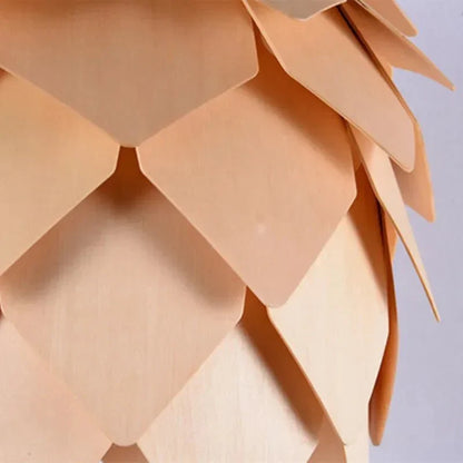 Elegante Pendelleuchte aus Eichenholz — verstellbares Kabel und natürliches, minimalistisches Design