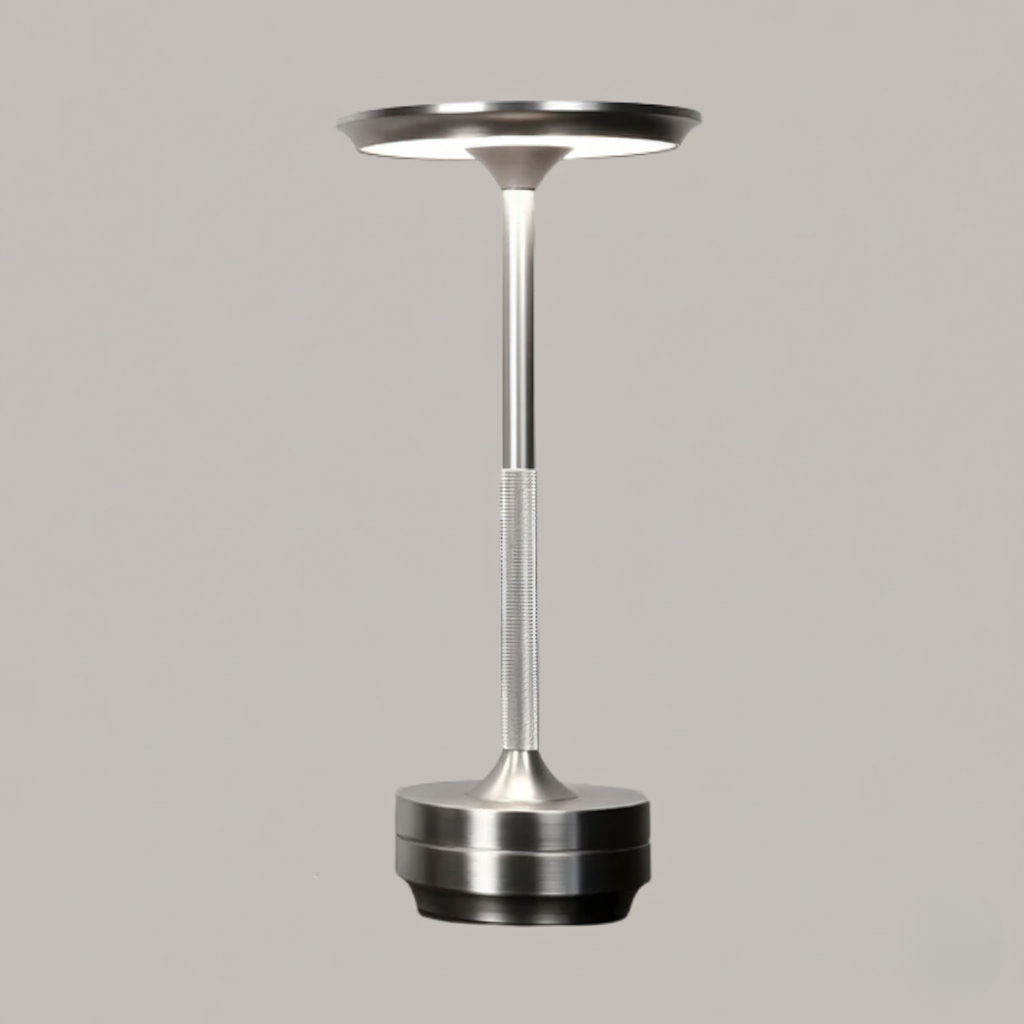 Stilvolle kabellose Tischlampe mit Touch-Dimmer und Akku