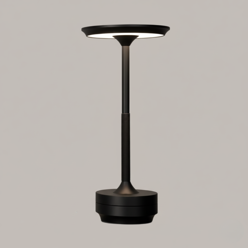Stilvolle kabellose Tischlampe mit Touch-Dimmer und Akku