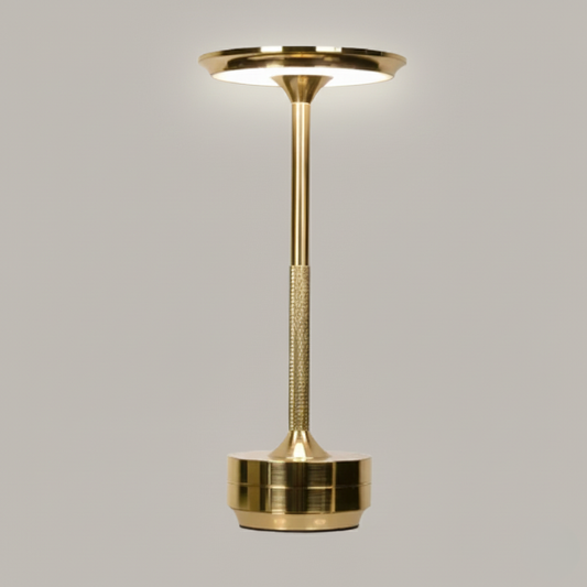 Stilvolle kabellose Tischlampe mit Touch-Dimmer und Akku