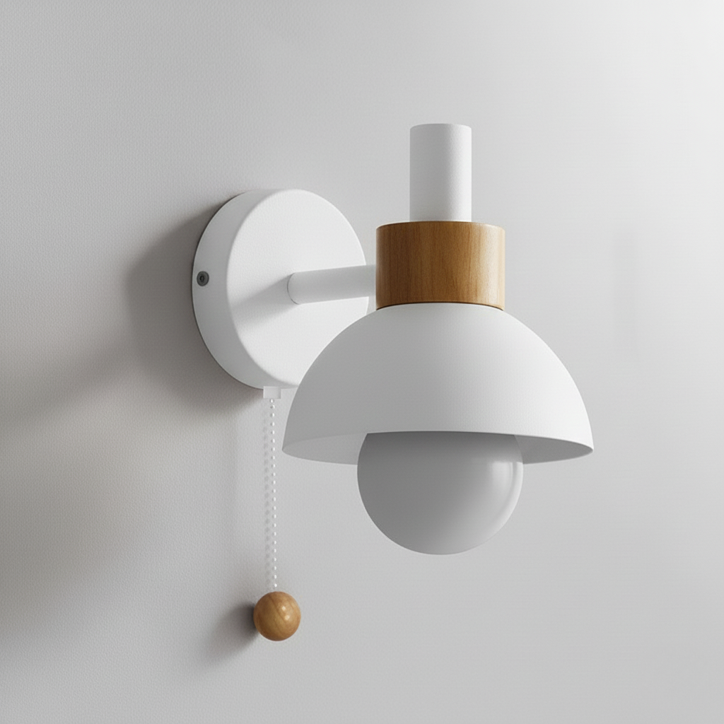 Moderne bunte Wandlampe im skandinavischen Stil
