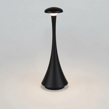 Minimalistische kabellose LED-Tischlampe im skandinavischen Stil