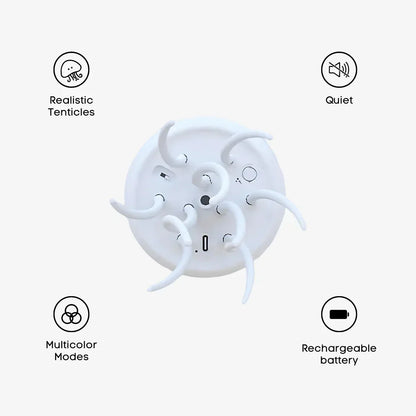 Aqua – LED-Quallenlampe Kwal mit dynamischen Tanzeffekten und praktischer Fernbedienung