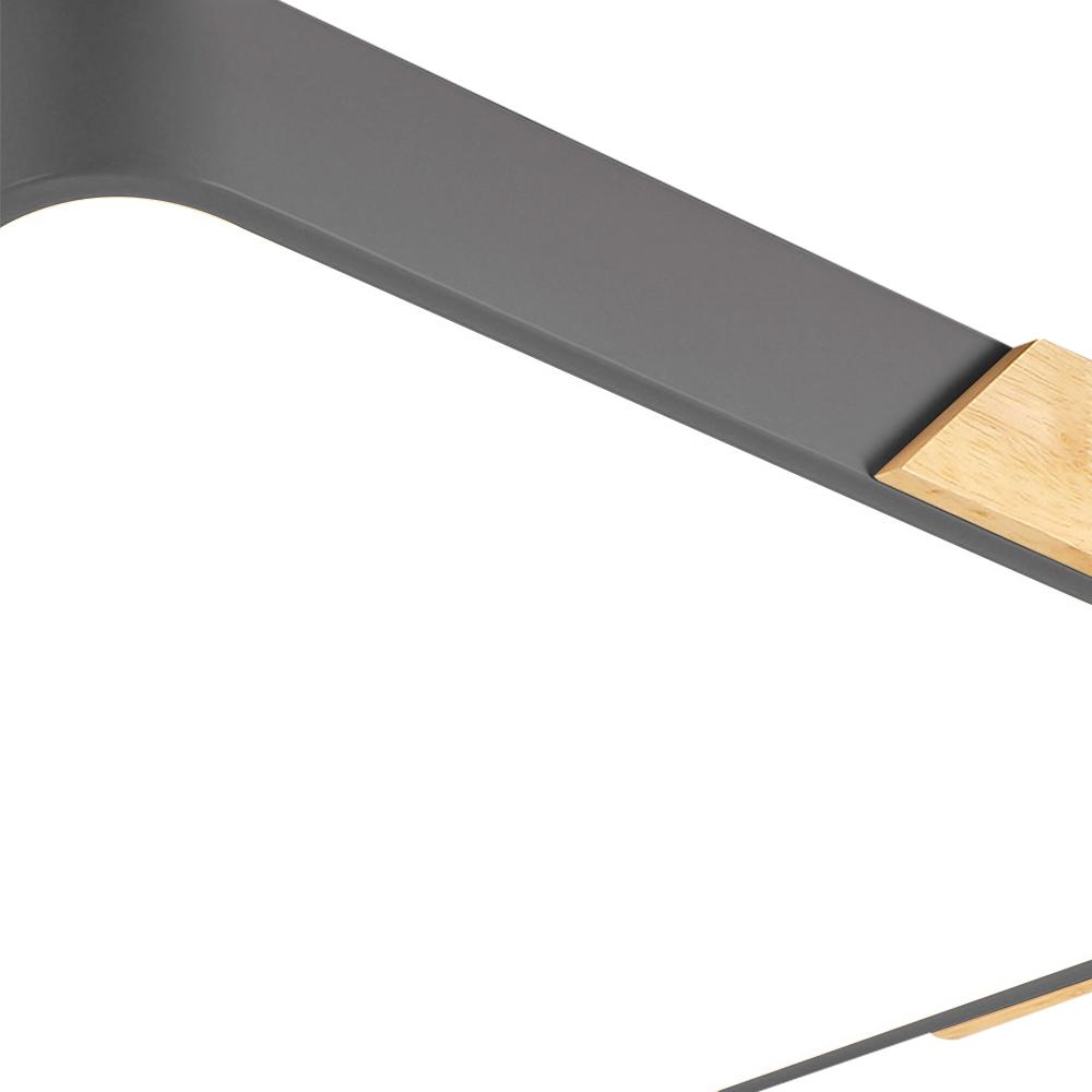 Löla – Moderne LED-Deckenleuchte mit Holz und Acryl-Diffusor