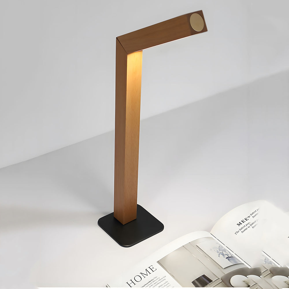 Tischlampe mit Touch-Steuerung, linearer LED-Beleuchtung und 360° verstellbarem Kopf
