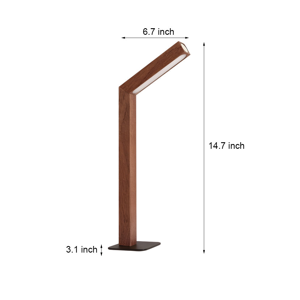 Tischlampe mit Touch-Steuerung, linearer LED-Beleuchtung und 360° verstellbarem Kopf