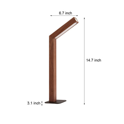 Tischlampe mit Touch-Steuerung, linearer LED-Beleuchtung und 360° verstellbarem Kopf