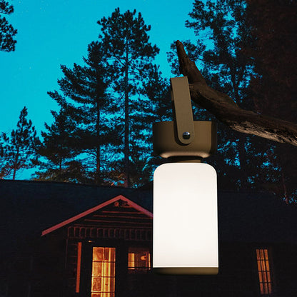 Wasserdichte LED-Tischlampe – Tragbar und modern im zylindrischen Design