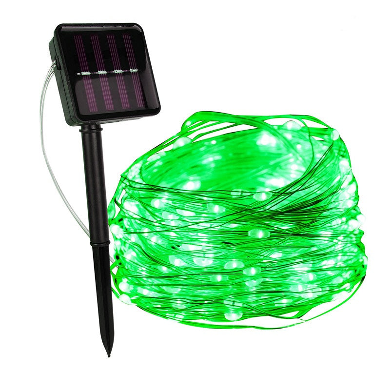 Solar-Gartenbeleuchtung – wasserdichte LED-Lichterkette für Garten und Terrasse