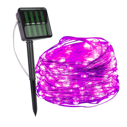 Solar-Gartenbeleuchtung – wasserdichte LED-Lichterkette für Garten und Terrasse
