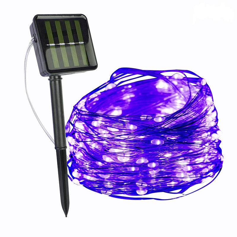 Solar-Gartenbeleuchtung – wasserdichte LED-Lichterkette für Garten und Terrasse