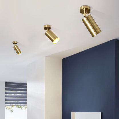 Moderner Eleganter Goldener Spotstrahler