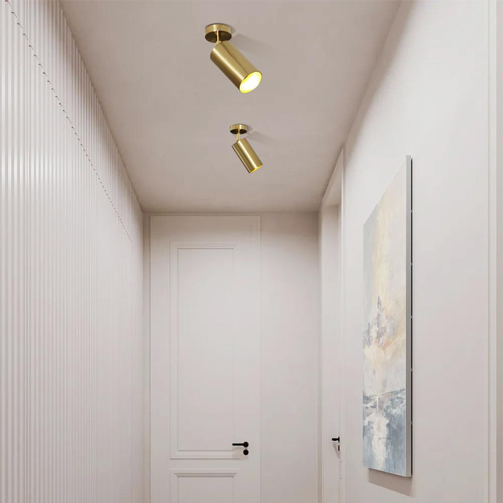 Moderner Eleganter Goldener Spotstrahler