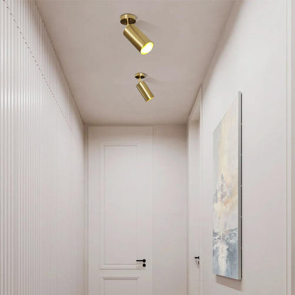 Moderner Eleganter Goldener Spotstrahler