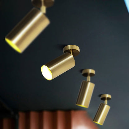 Moderner Eleganter Goldener Spotstrahler