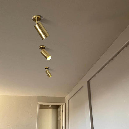Moderner Eleganter Goldener Spotstrahler