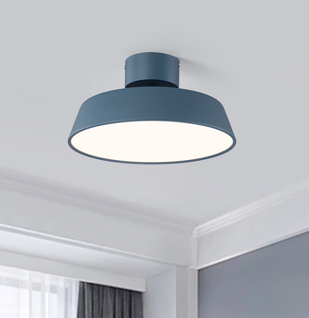 Skandinavische LED-Deckenleuchte mit Acrylschirm