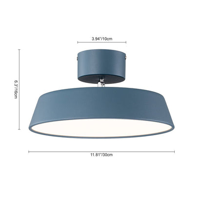 Skandinavische LED-Deckenleuchte mit Acrylschirm