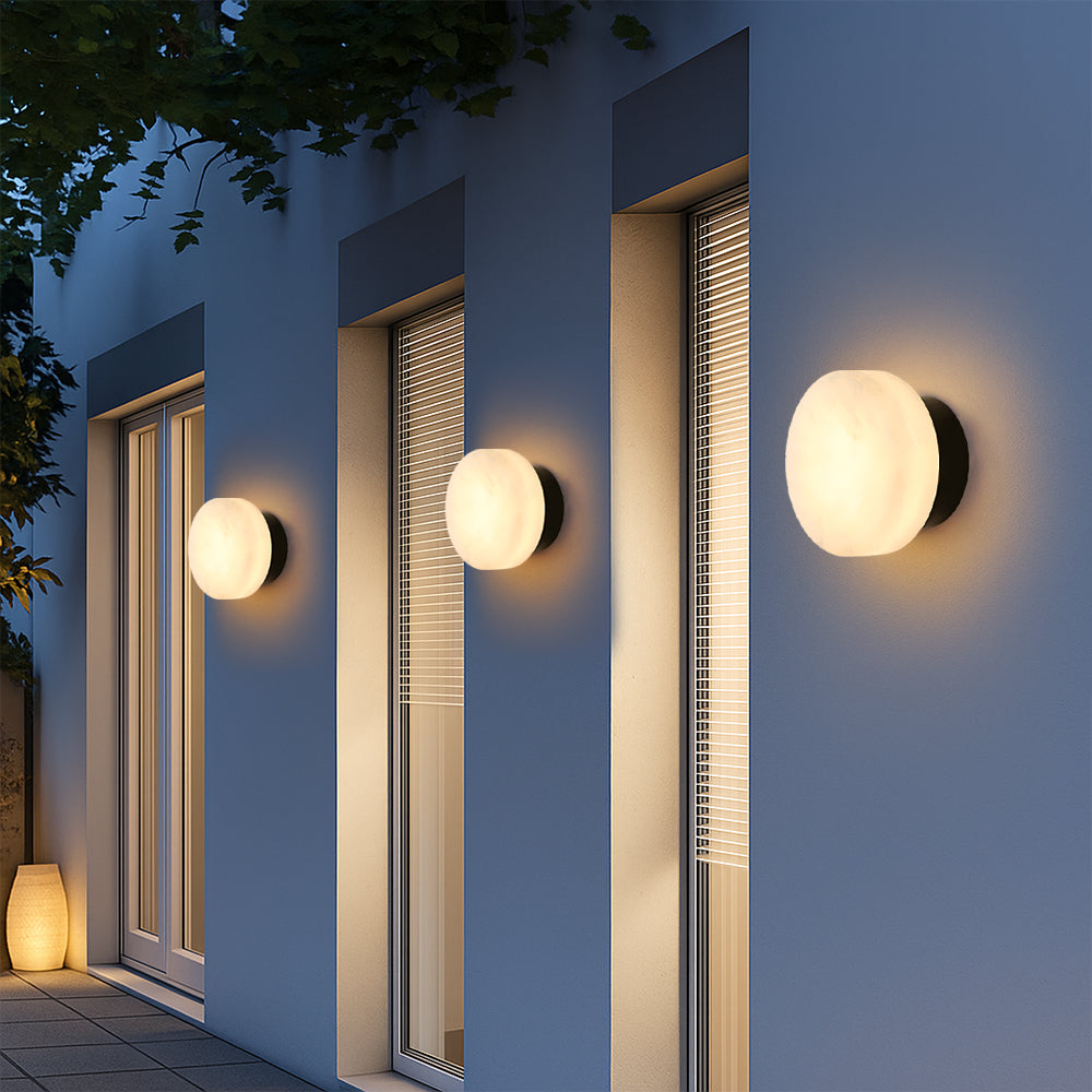 Luxuriöse Marmor-Wandleuchte mit zeitlosem skandinavischem Design