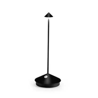 Skandinavische minimalistische Tischlampe mit dimmbarer LED und kabellosem Design